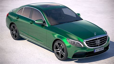 Exterior colors like lunar blue metallic and designo® cardinal red metallic command the attention of onlookers. Mercedes-Benz C-class sedan 2019