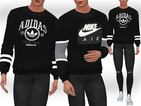 The Sims Resource Male Sims Sweatshirts