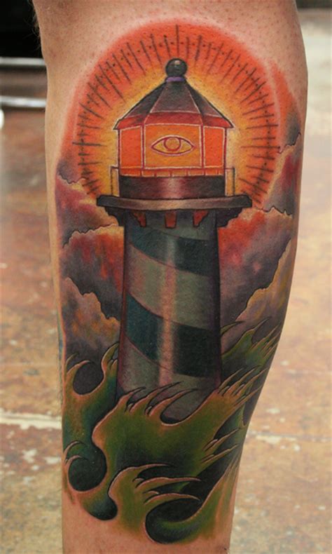 More ideas for you pinterest. Traditional lighthouse tattoo by jesserix on DeviantArt