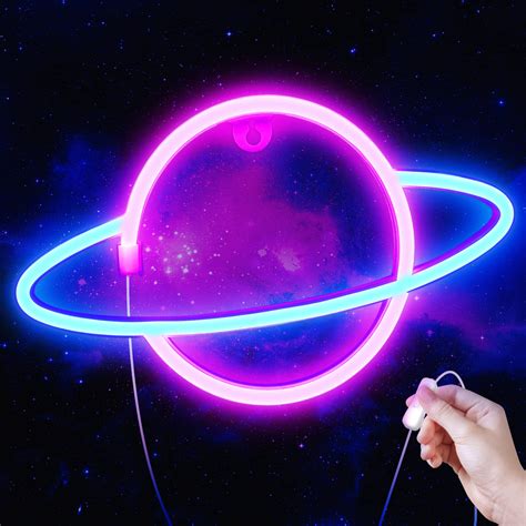 Buy Lumoonosity Planet Neon Sign Usb Powered Planet Light Led Neon
