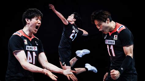 Volleyball Brothers Yuji Nishida Yuki Ishikawa And Ran Takahashi