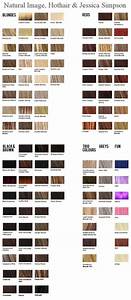 Synthetic Wig Color Chart