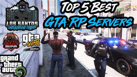 Top 5 Best *FREE* Fivem GTA Roleplay Servers (2021) How to Join the