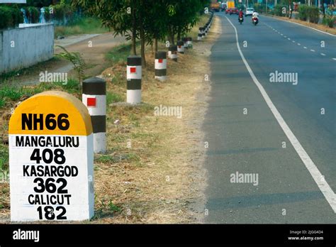 Mile Km Kilometer Sign Highway Hi Res Stock Photography And Images Alamy