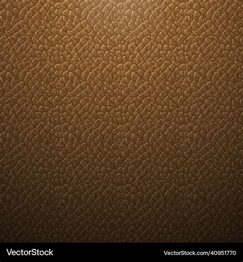 Leather Texture Seamless Brown Background Vector Image