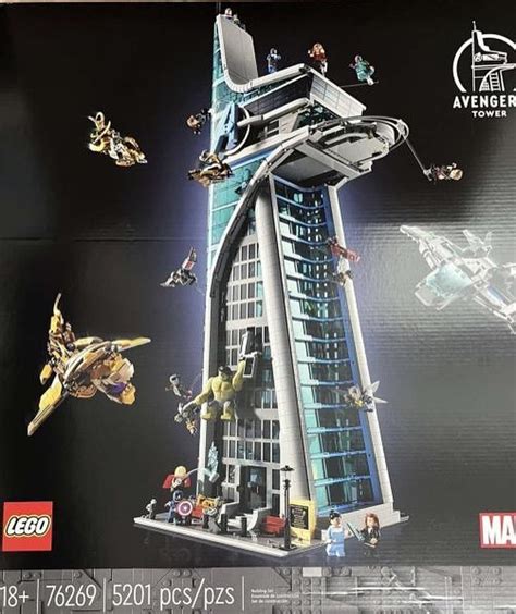 Lego Avengers Tower First Look