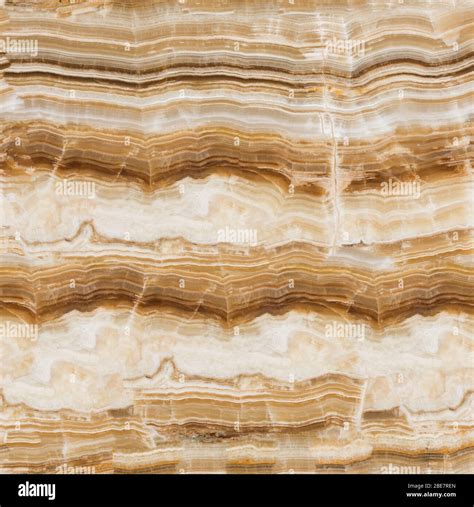 Brown Onyx Stone Texture With Abstract Lines Seamless Square