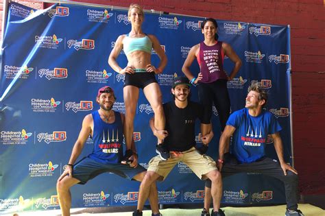 American Ninja Warriors Came Out To Play For Childrens Hospital Los