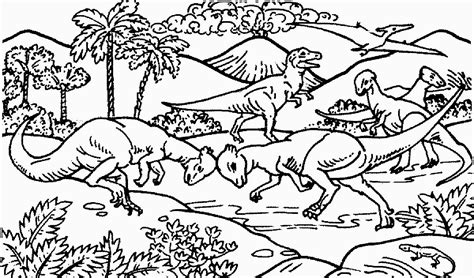 Deinós, deutsch ‚schrecklich, gewaltig' und altgriechisch σαῦρος. Malvorlage Dino Vulkan | Coloring and Malvorlagan