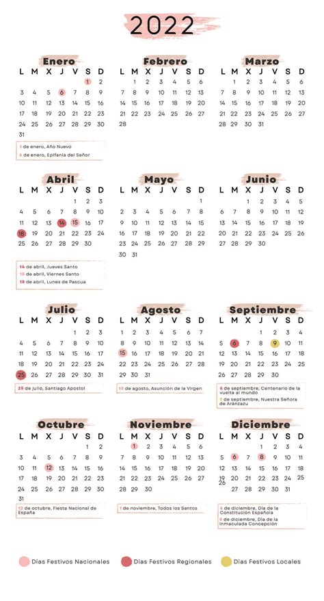 Calendario Laboral Gipuzkoa 2022 【2023】 Globalendar