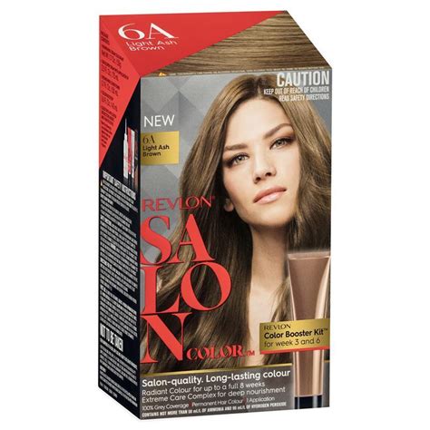 Shop for revlon light brown online at target. Buy Revlon Salon Hair Color 6A Light Ash Brown Online at ...