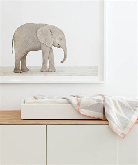 Rafa-kids : minimalist nursery from the animal print shop