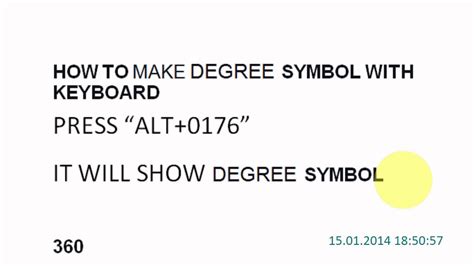 You might want to insert a degree symbol when you write about temperatures or measurements in word. How to Insert Degree Symbol in Word - YouTube