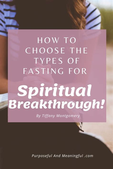 Spiritual Breakthrough How To Choose The Suitable Type Of Fasting Pandm