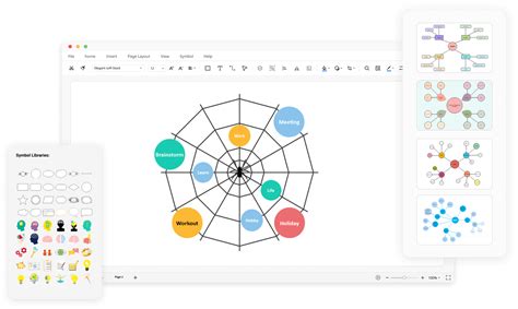 Free Online Spider Diagram Maker Edrawmax Online