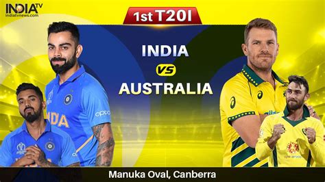 India Vs Australia 1st T20i How To Watch Ind Vs Aus Live Online On