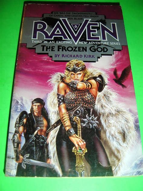 Raven 3 The Frozen God By Richard Kirk 1st Ace Original Fantasy Books