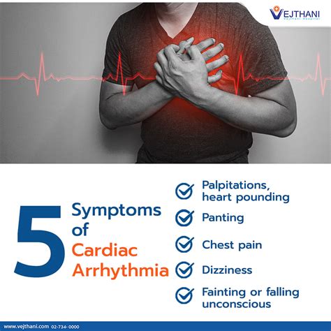 Check List 5 Symptoms Of Cardiac Arrhythmia Vejthani Hospital Jci Accredited International