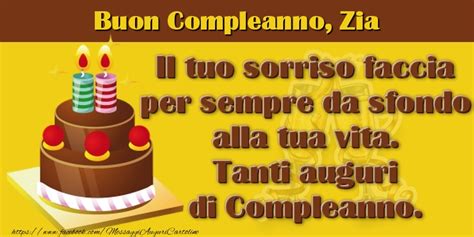 Cartoline Di Compleanno Per Zia Messaggiauguricartoline Com