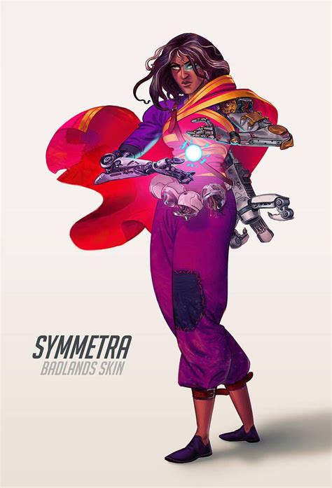 Symmetra Fanart From Overwatch By Urbanmelon Overwatch Skin Concepts