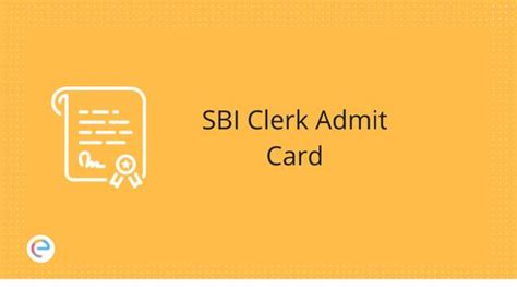 Candidates who got their call letter / admit cards for sbi clerk 2018 prelim examination must follow the following rules while taking the online test at the respective examination. SBI Clerk Admit Card 2020 Prelims (Out); Download Junior ...