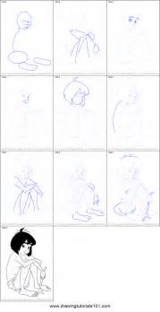 Now that you are all done, your easy faces should come out looking like the ones you see here. How to Draw Mowgli from The Jungle Book printable step by ...