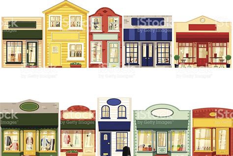 Ten Isolated And Individual Boutique Type Shops Shops Included