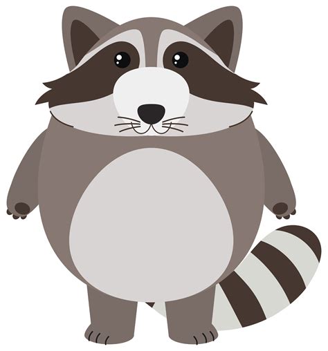 Cute Raccoons Free Vector Art 13223 Free Downloads