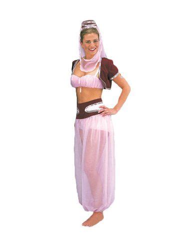 Womens Genie Theater Costume Creative Costumer Wear Crop Top