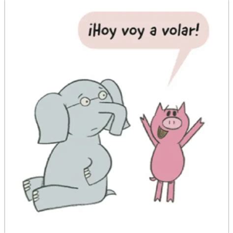 Sticker Maker Elefante Y Cerdita De Mo Willems