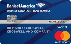 The owner of this website is compensated in exchange for featured placement of. Bank of America® Business Advantage Travel Rewards World Mastercard® credit card - Apply Online
