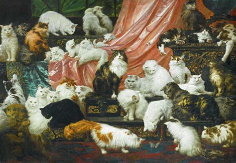 Worlds Greatest Cat Painting Commissioned By Sf Woman In 1800s