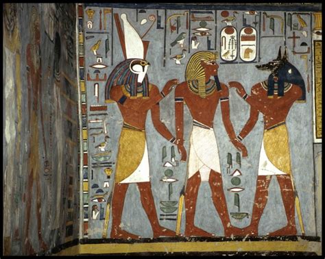geografía historia y arte caracterÍsticas de la pintura egipcia
