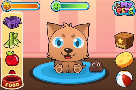 My Virtual Pet Cute Animals Game Games Kids Entertainment Educational