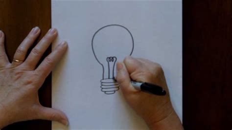 Whoever wants to start drawing, or would like to get better at it! How to Draw a Lightbulb Cartoon Easy Drawing Tutorial for ...
