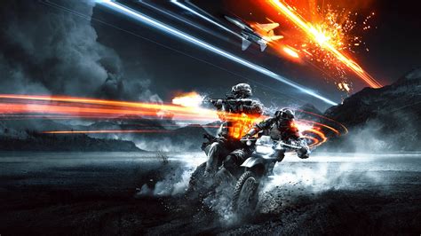 Wallpaper Vehicle War Fire Explosion Battlefield 3 Games