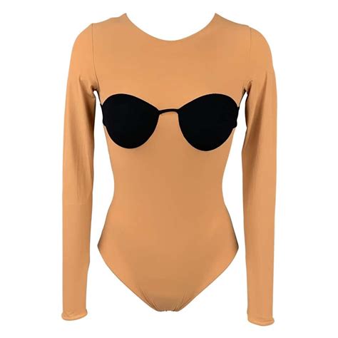 Vintage 1960s Topless One Piece Swimsuit Rudi Gernreich Monokini Style