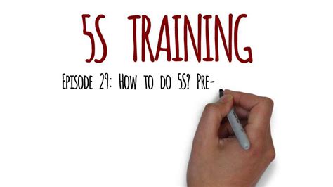 5s Training Ep29 How To Do 5s Pre Activities2 Youtube