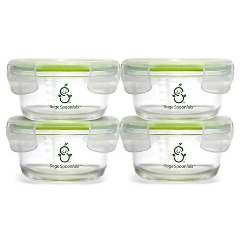 Tweets by founder & mom of 4 @liza_huber. Sage Spoonfuls® Tough Glass 7 oz. Baby Food Storage Tubs ...
