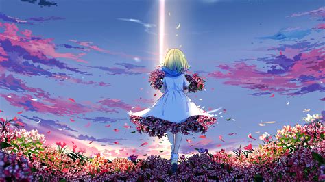 Spring Anime Girl Wallpapers Hd Wallpapers Id 29489