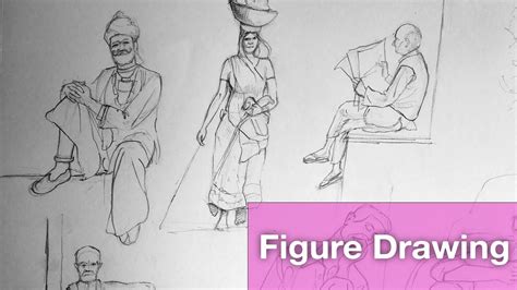 Figure Drawing Tutorial For Bfa Exam Composition Drawing Step By