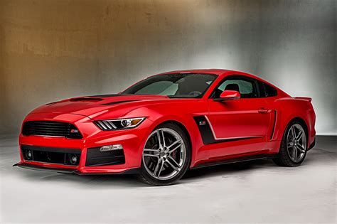 Fonds Decran Ford 2015 Roush Stage 3 Mustang Rouge Voitures