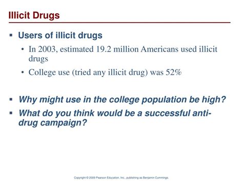 Ppt Addictive Behaviors Licit And Illicit Drugs Use Misuse And