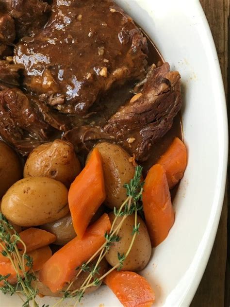Turn the roast and sear again, 3 to 4 minutes. Instant Pot Beef Pot Roast | 21 Day Fix Beef Pot Roast ...