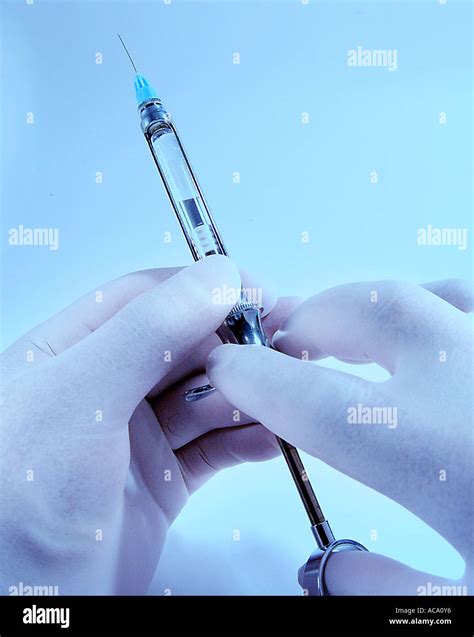 Injection Stock Photo Alamy