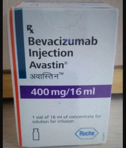 Avastin Bevacizumab 400mg Injection At Rs 90000 Avastin Injection In