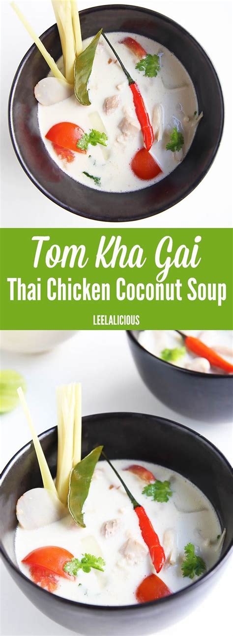 Step 5 finish cooking the soup and seasoning. Tom Kha Gai - Thai Chicken Coconut Soup is one of the most ...