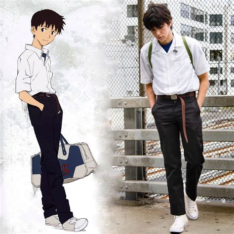 My Shinji School Uniform Cosplay Simple Design But I Tried To Make It