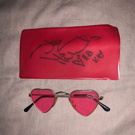 Wwf Shawn Michaels Autographed Sunglasses Wwftees
