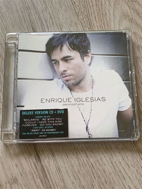 Enrique Iglesias Greatest Hits Cd Dvd Set Made In The Eu Hobbies